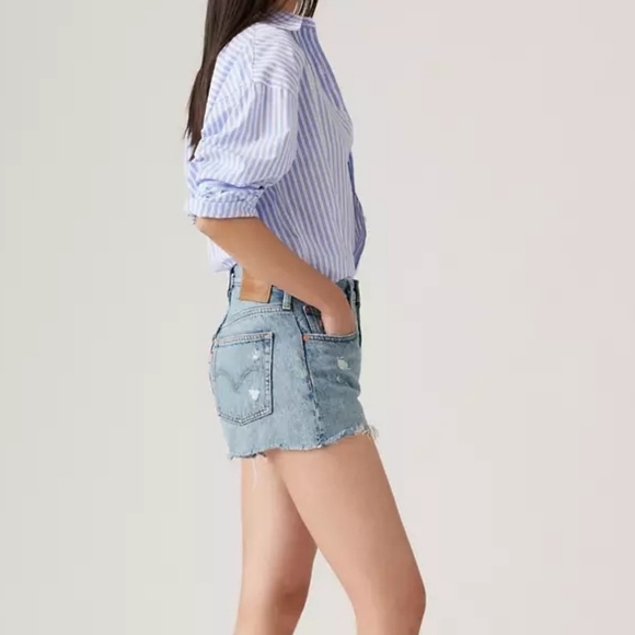 Levi's 501® Original Fit High Rise Shorts - Picture 2 of 8